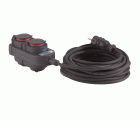 Hedi Cable de goma de neopreno con cabezal suspendido IP44 - H07RN-F 10 m