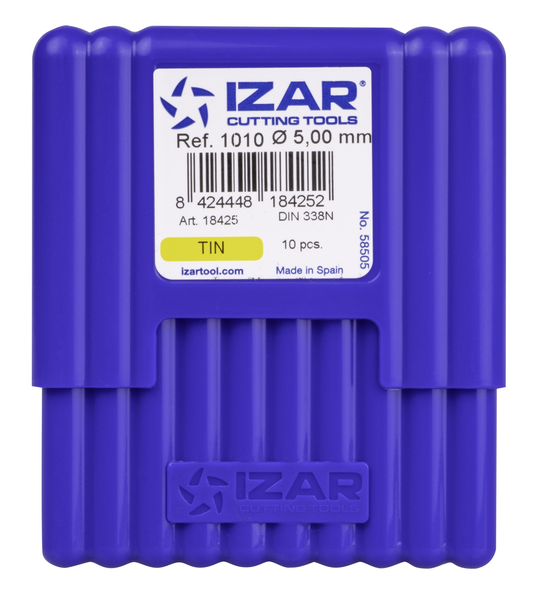 BROCA HSS DIN338N CLASSIQUE - 1010 - 1,00 mm - TIN