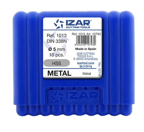 BROCA HSS DIN338N SPEEDPOINT - 1013 - 1,00 mm