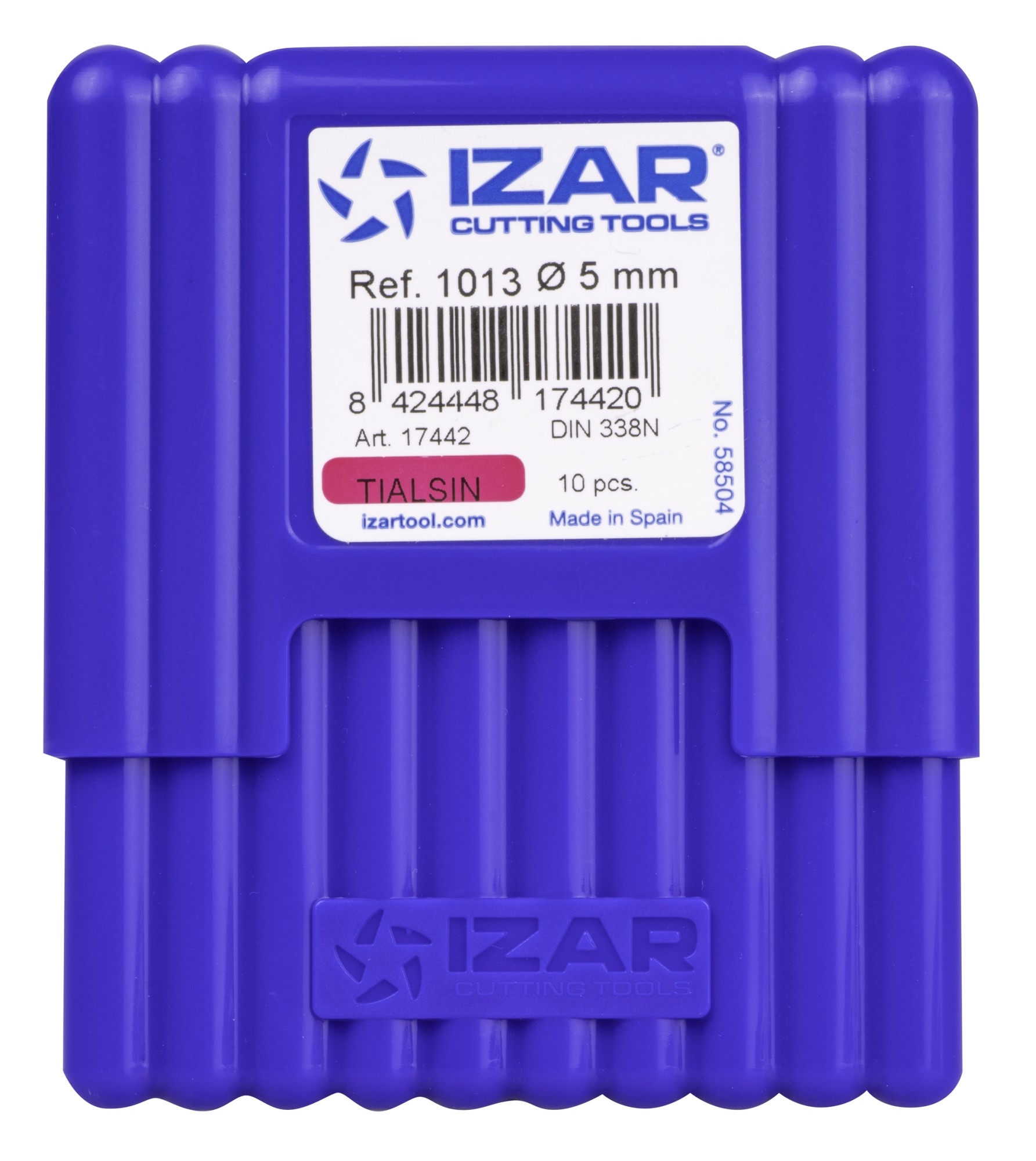 BROCA HSS DIN338N SPEEDPOINT - 1013 - 1,00 mm - TIALSIN