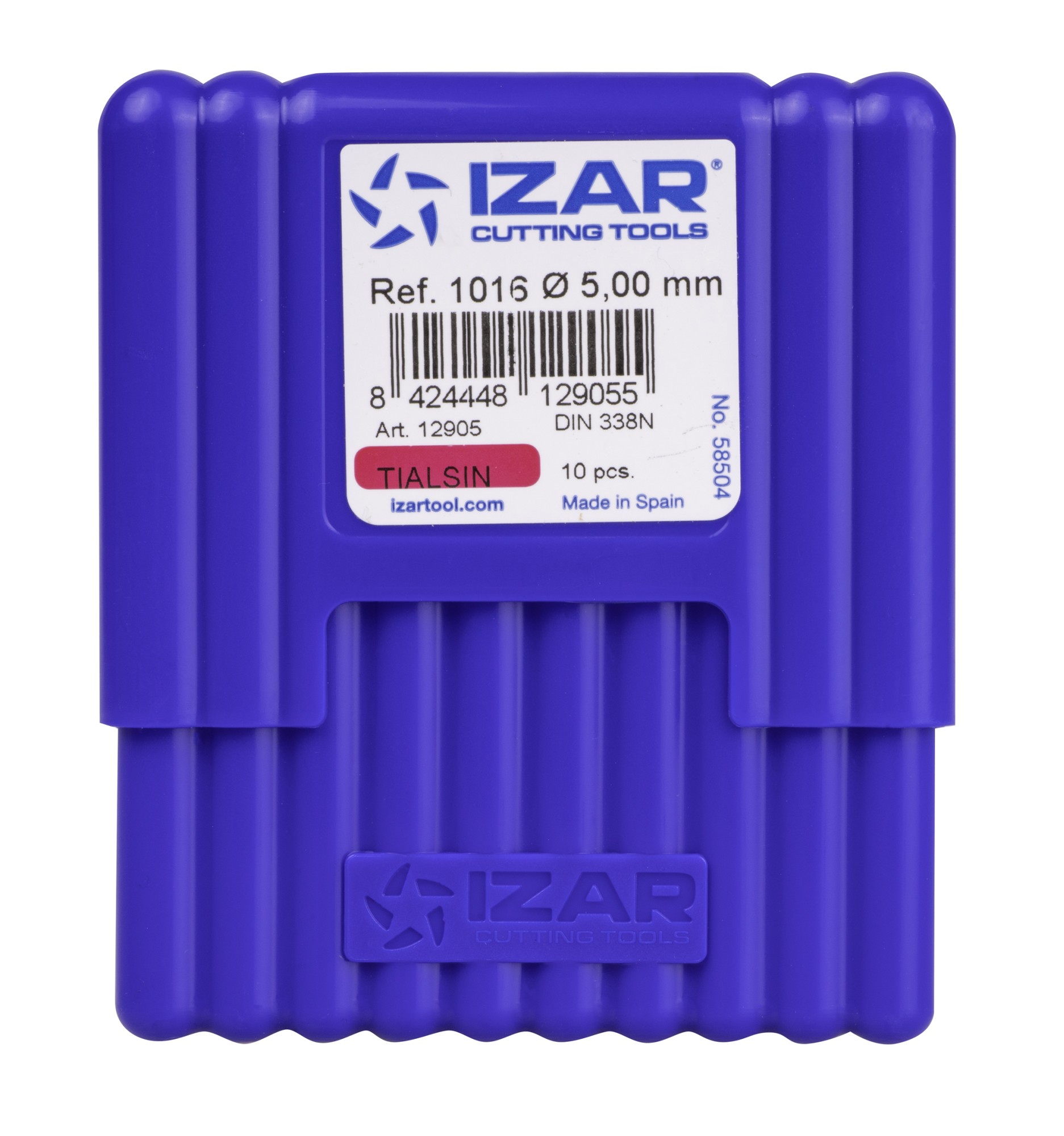 BROCA HSS Co DIN338N - 1016 - 1,00 mm - TIALSIN