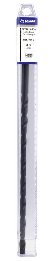 BROCA HSS DIN1869N EXTRA-LARGA - 1040 - 2,00x125 mm