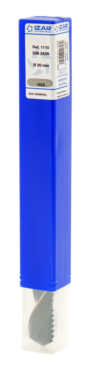 BROCA HSS DIN345N CONICA - 1110 - 5,00 mm