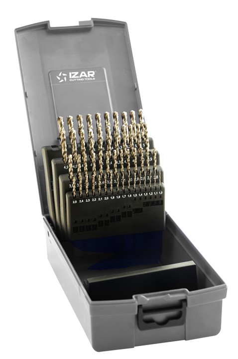 JUEGO BROCAS DIN338N 50-UDS. - 1405 - 1-5,9X0,10 HSSE (1016)