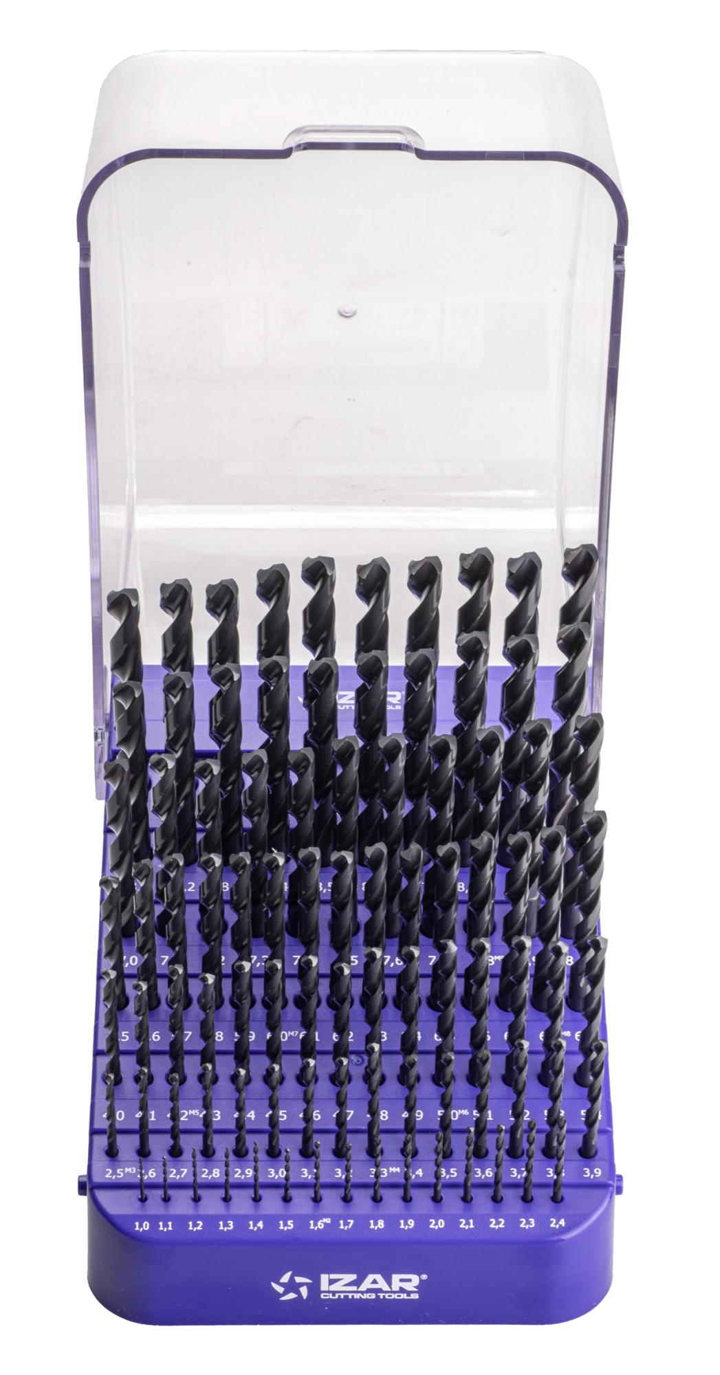 MINI-CABINET BROCAS DIN338N 91-UDS. - 1406 - 1-10X0,10 HSS (1010)