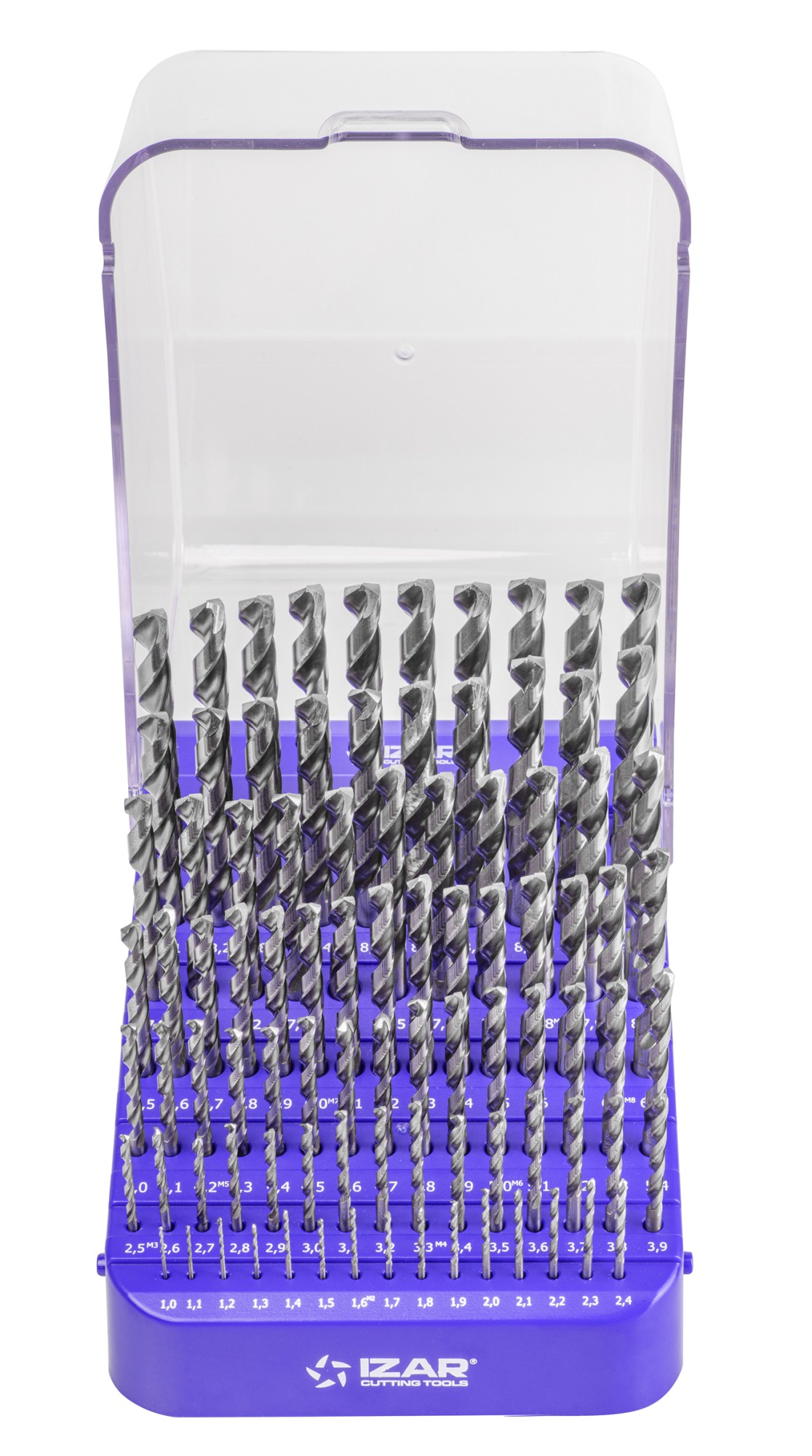 MINI-CABINET BROCAS DIN338N 91-UDS. - 1406 - 1-10X0,10 HSS (1013)