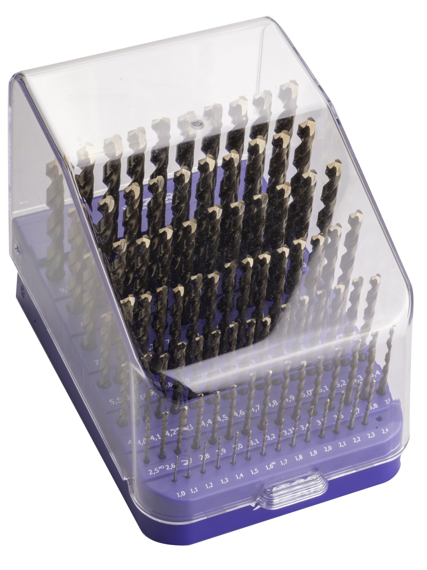 MINI-CABINET BROCAS DIN338N 91-UDS. - 1406 - 1-10X0,10 HSSE (1016)