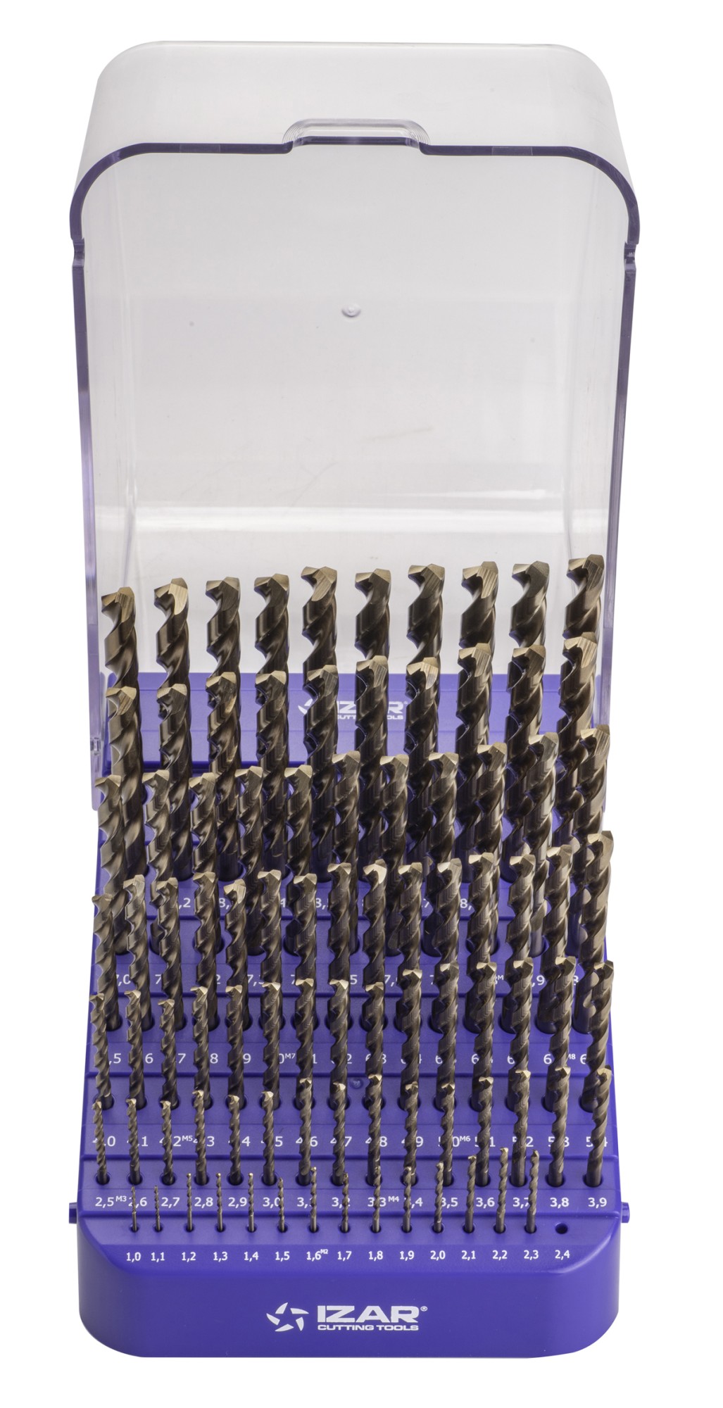 MINI-CABINET BROCAS DIN338N 91-UDS. - 1406 - 1-10X0,10 HSSE (1016)