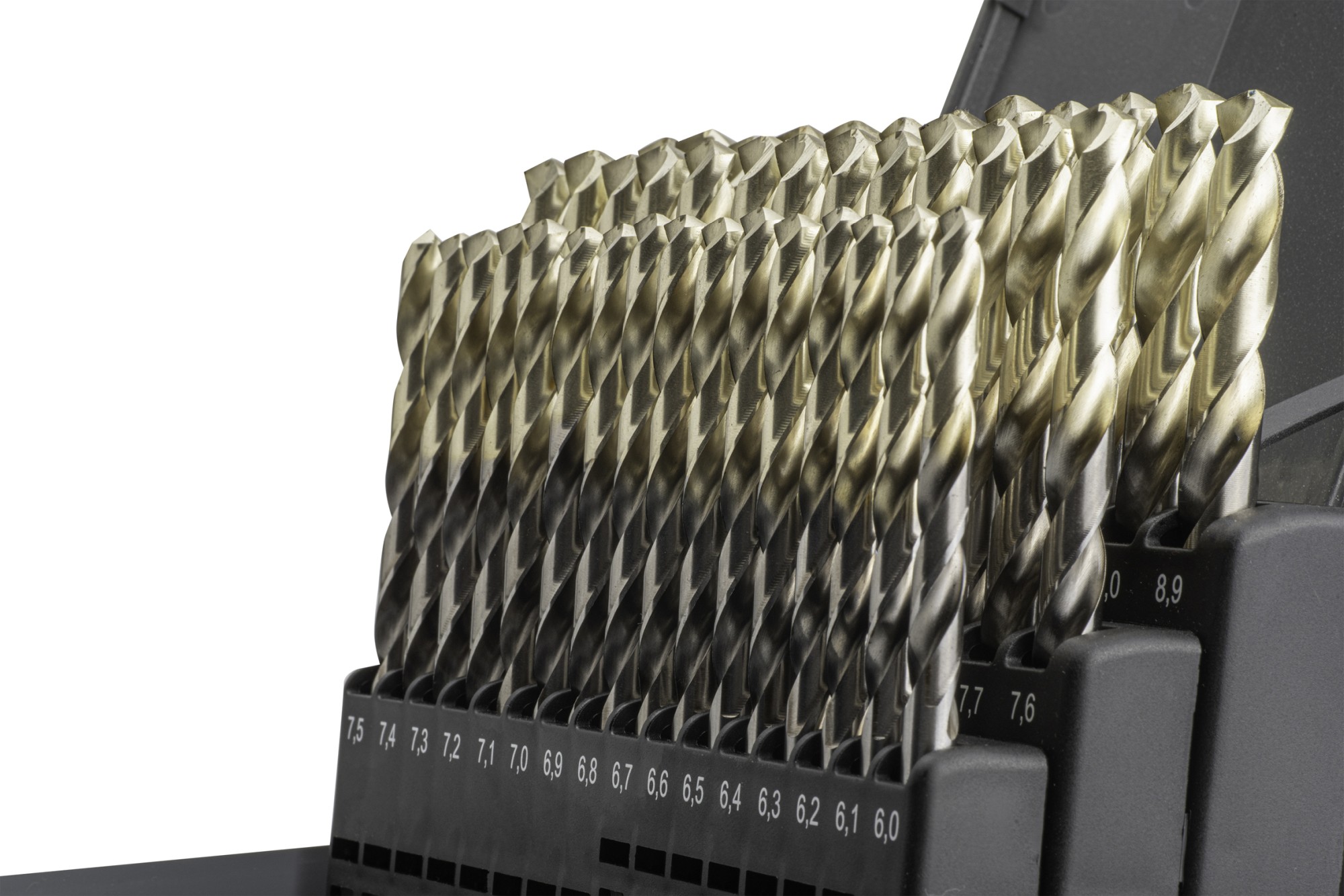 JUEGO BROCAS DIN338N 41-UDS. - 1408 - 6-10X0,10 ZIRKON (1015) - PUNTA ZIRKONIO