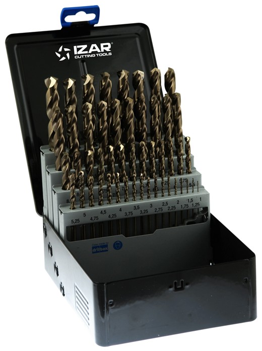 JUEGO BROCAS DIN338N 49-UDS. - 1409 - 1-13X0,25 HSSE (1016)