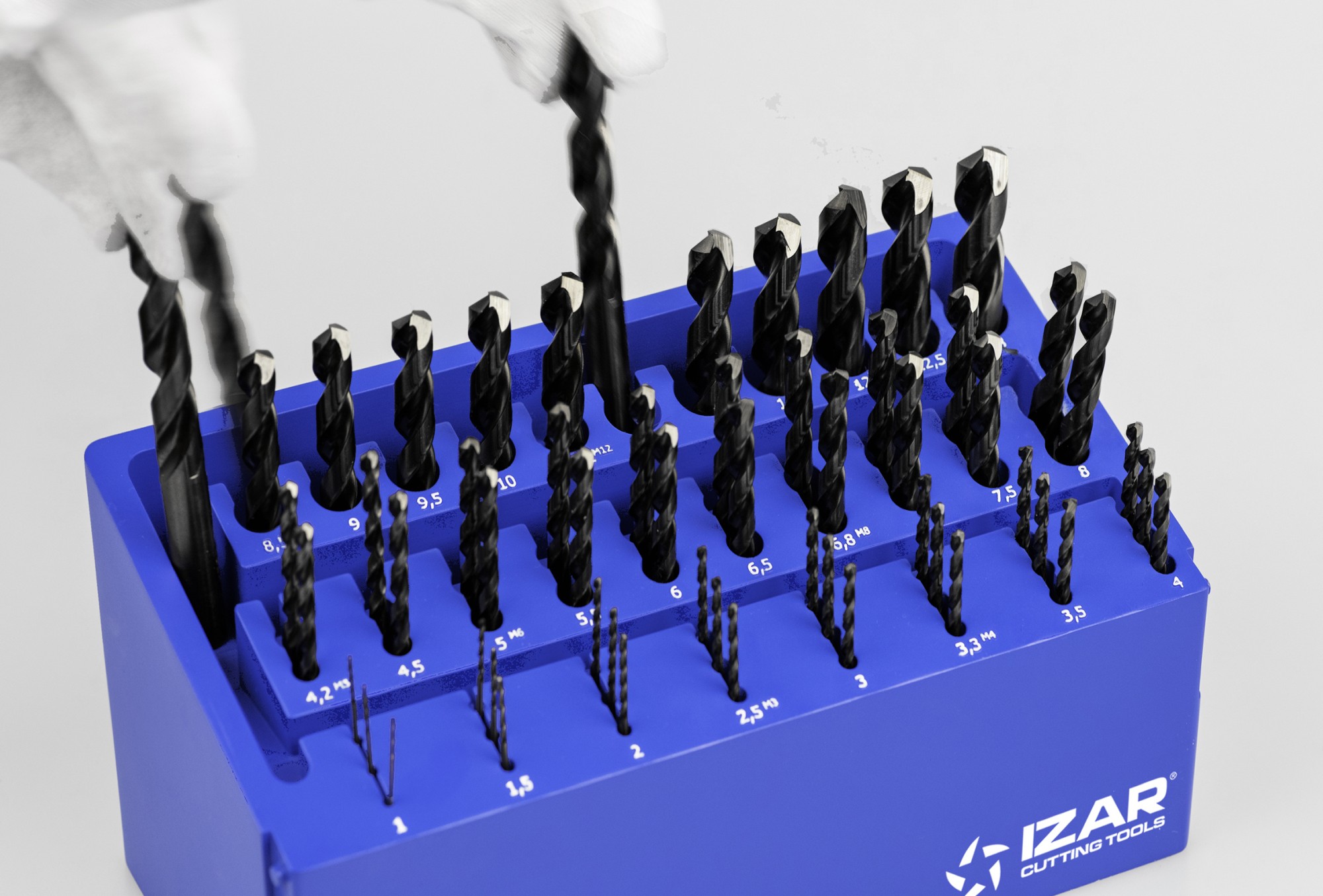 MINI-CABINET NOVABOX BROCAS DIN338N 55-UDS. - 1410 - 1-13X0,50 +PREVIOS ROSCADO HSS (1010)