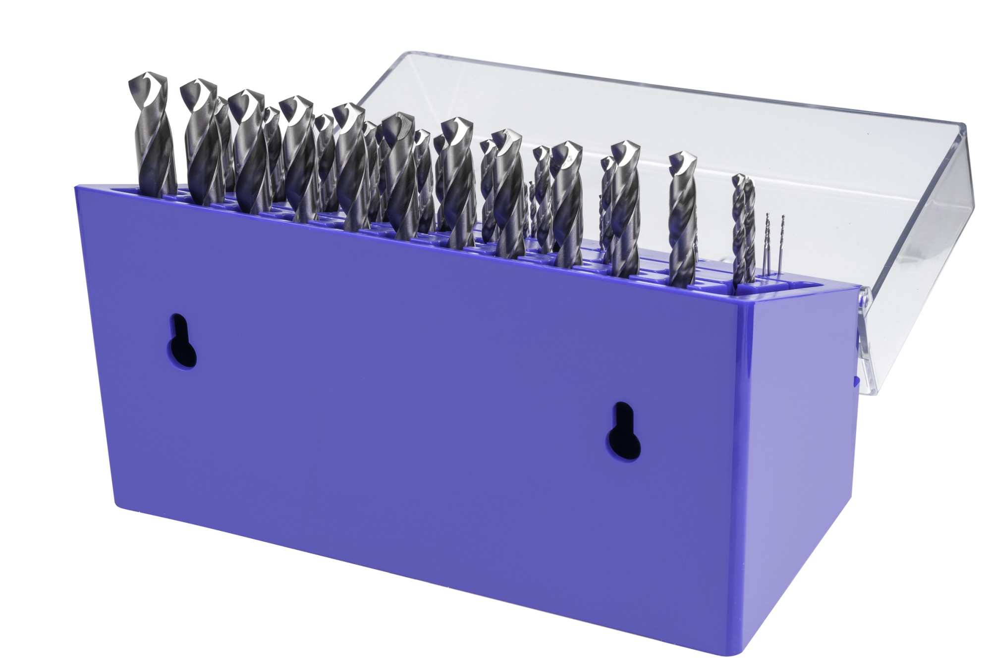 MINI-CABINET NOVABOX BROCAS DIN338N 55-UDS. - 1410 - 1-13X0,50 + PREVIOS ROSCADO HSS SPLIT POINT (1013)