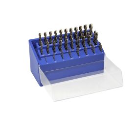 MINI-CABINET NOVABOX BROCAS DIN338N 55-UDS. - 1410 - 1-13X0,50 + PREVIOS ROSCADO HSSE (1016)