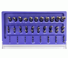 MINI-CABINET NOVABOX BROCAS DIN338N 55-UDS. - 1410 - 1-13X0,50 + PREVIOS ROSCADO HSSE (1016)