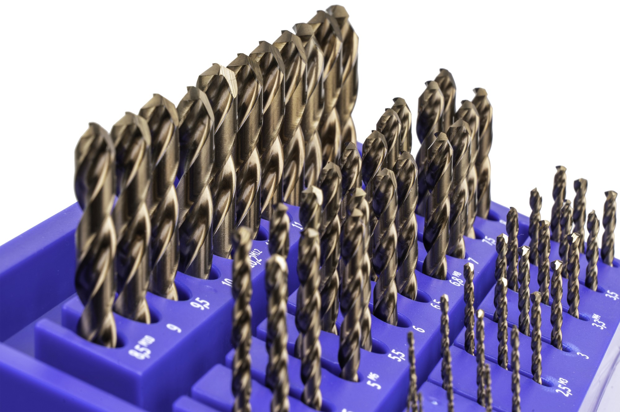 MINI-CABINET NOVABOX BROCAS DIN338N 55-UDS. - 1410 - 1-13X0,50 + PREVIOS ROSCADO HSSE (1016)