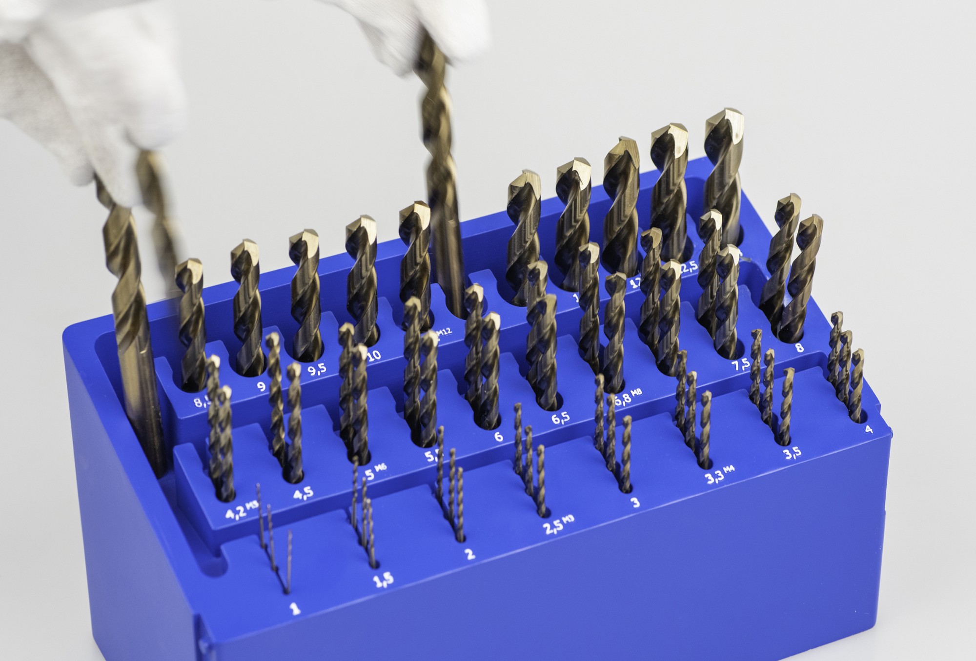 MINI-CABINET NOVABOX BROCAS DIN338N 55-UDS. - 1410 - 1-13X0,50 + PREVIOS ROSCADO HSSE (1016)