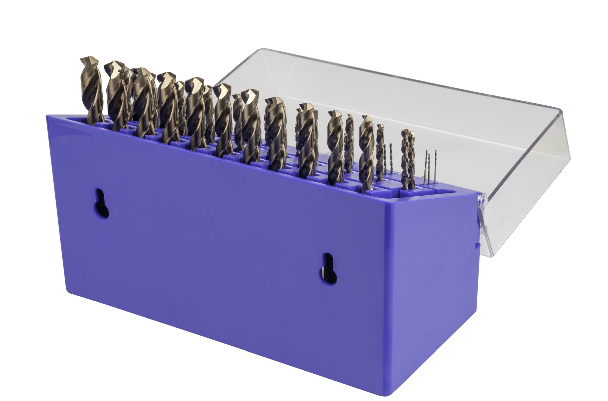 MINI-CABINET NOVABOX BROCAS DIN338N 55-UDS. - 1410 - 1-13X0,50 + PREVIOS ROSCADO HSSE (1016)