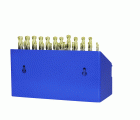 MINI-CABINET NOVABOX BROCAS DIN338N 55-UDS. - 1410 - 1-13X0,50 + PREVIOS ROSCADO HSS ZIRKON (1015) - PUNTA ZIRKONIO