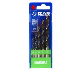 REF. 1435 JUEGO BROCAS MADERA 5-UDS.