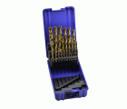 JUEGO BROCAS DIN338 25-UDS. - 1456 - 1-13X0,50 HSS+TIN (1010) - TIN