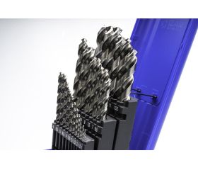 JUEGO BROCAS DIN338 25-UDS. - 1456 - 1-13X0,50 HSS Co INOX (1020)