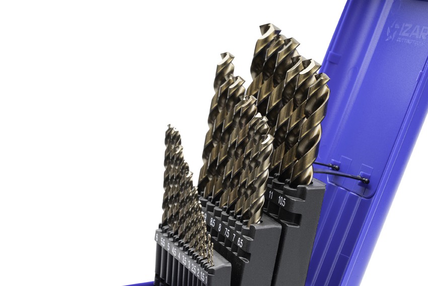 JUEGO BROCAS DIN338 25-UDS. - 1456 - 1-13X0,50 HSS Co MULTI-INOX (1021)