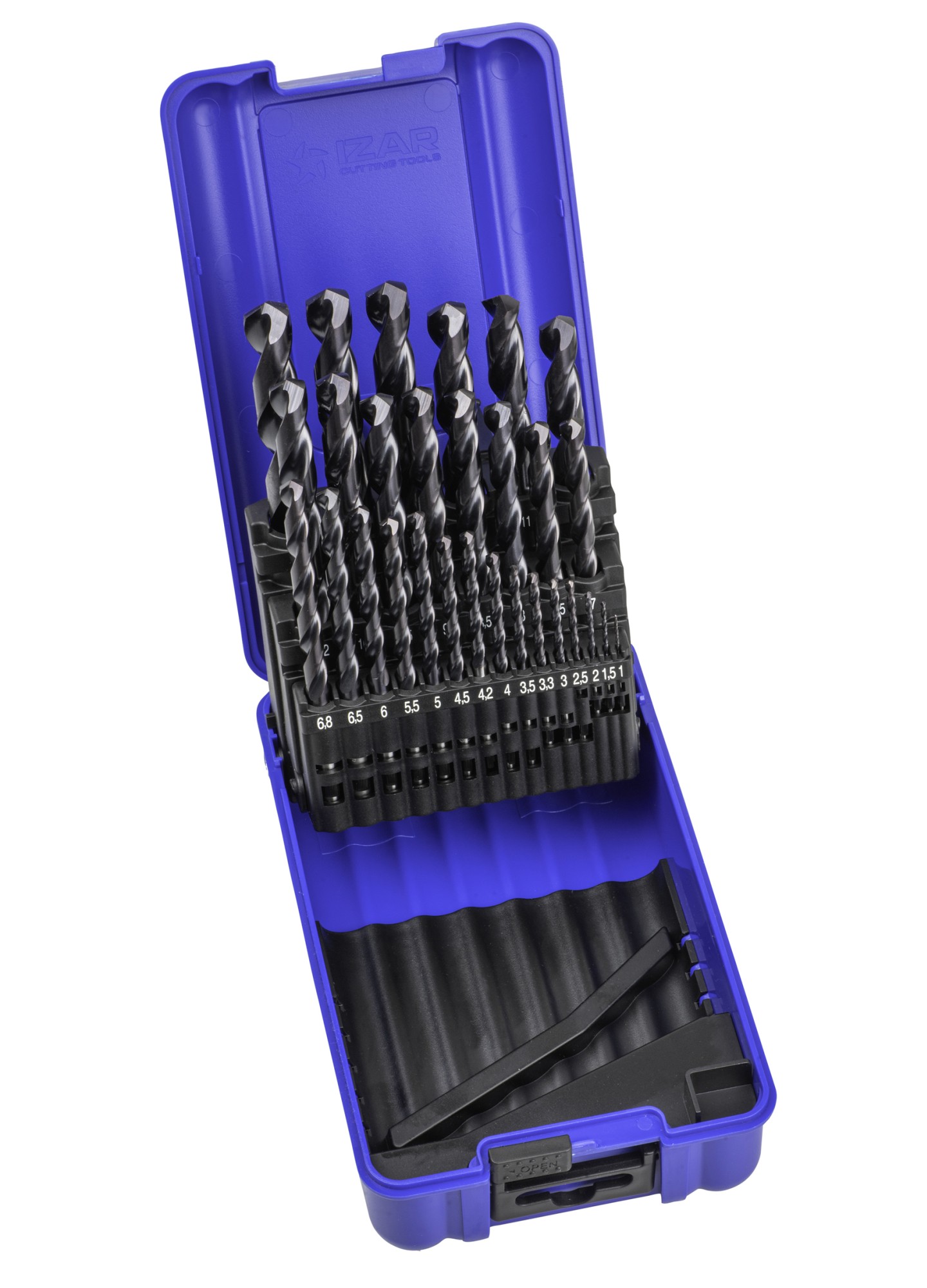 JUEGO BROCAS DIN338 29-UDS. - 1459 - 1-13X0,50 + PREVIOS ROSCADO HSS+TIALSIN (1013) - TIALSIN