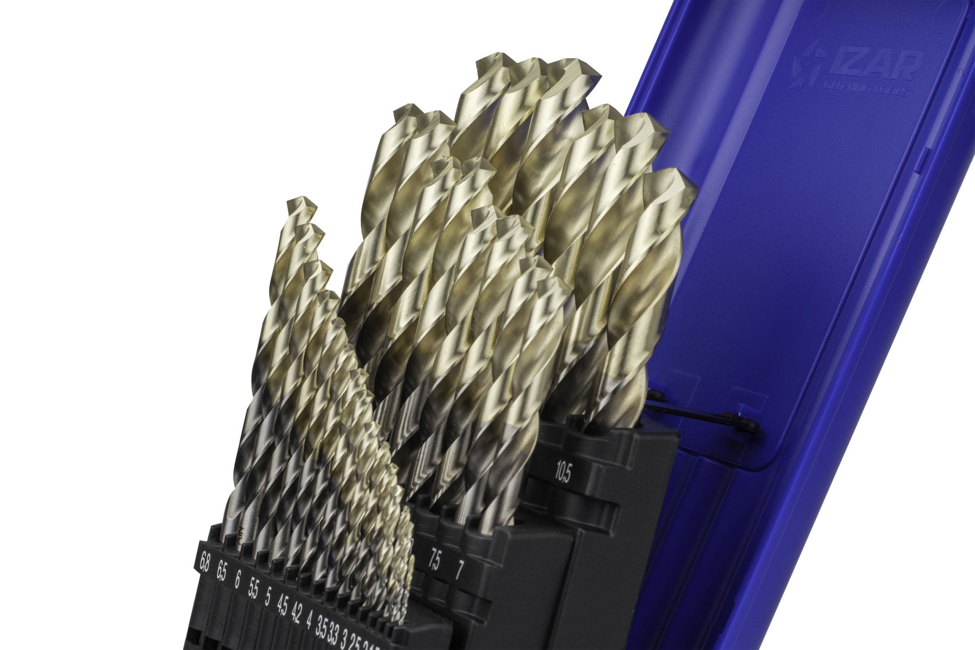 JUEGO BROCAS DIN338 29-UDS. - 1459 - 1-13X0,50 + PREVIOS ROSCADO ZIRKON (1015) - PUNTA ZIRKONIO