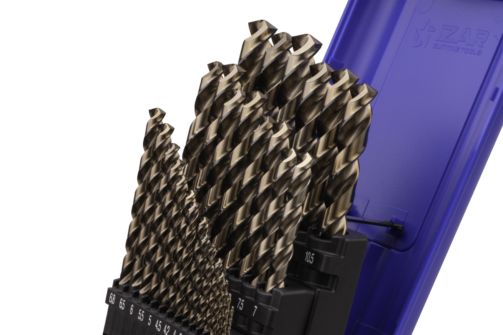 JUEGO BROCAS DIN338 29-UDS. - 1459 - 1-13X0,50 + PREVIOS ROSCADO HSSE MULTI-INOX (1021)