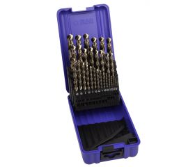 JUEGO BROCAS DIN338 29-UDS. - 1459 - 1-13X0,50 + PREVIOS ROSCADO HSSE MULTI-INOX (1021)