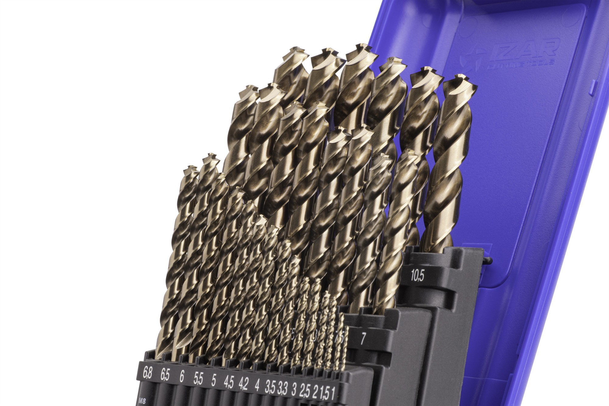 JUEGO BROCAS DIN338 29-UDS. - 1459 - 1-13X0,50 + PREVIOS ROSCADO HSSE (1032)