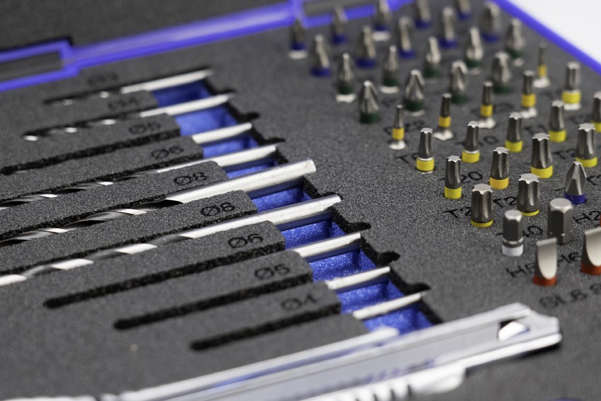 SET MIXTO  - 1461 - SET MIXTO BROCAS / PUNTAS ATORNILLAR 72 PCS.