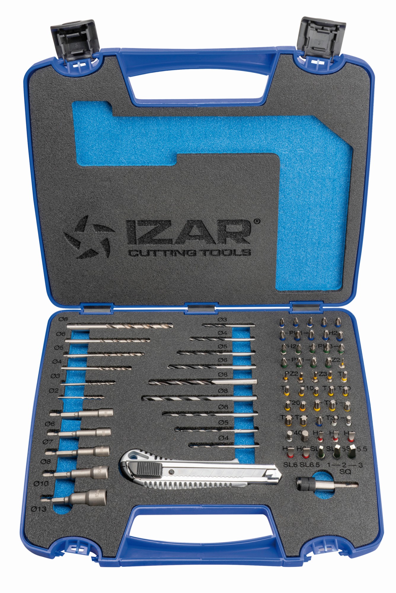 SET MIXTO  - 1461 - SET MIXTO BROCAS / PUNTAS ATORNILLAR 72 PCS.