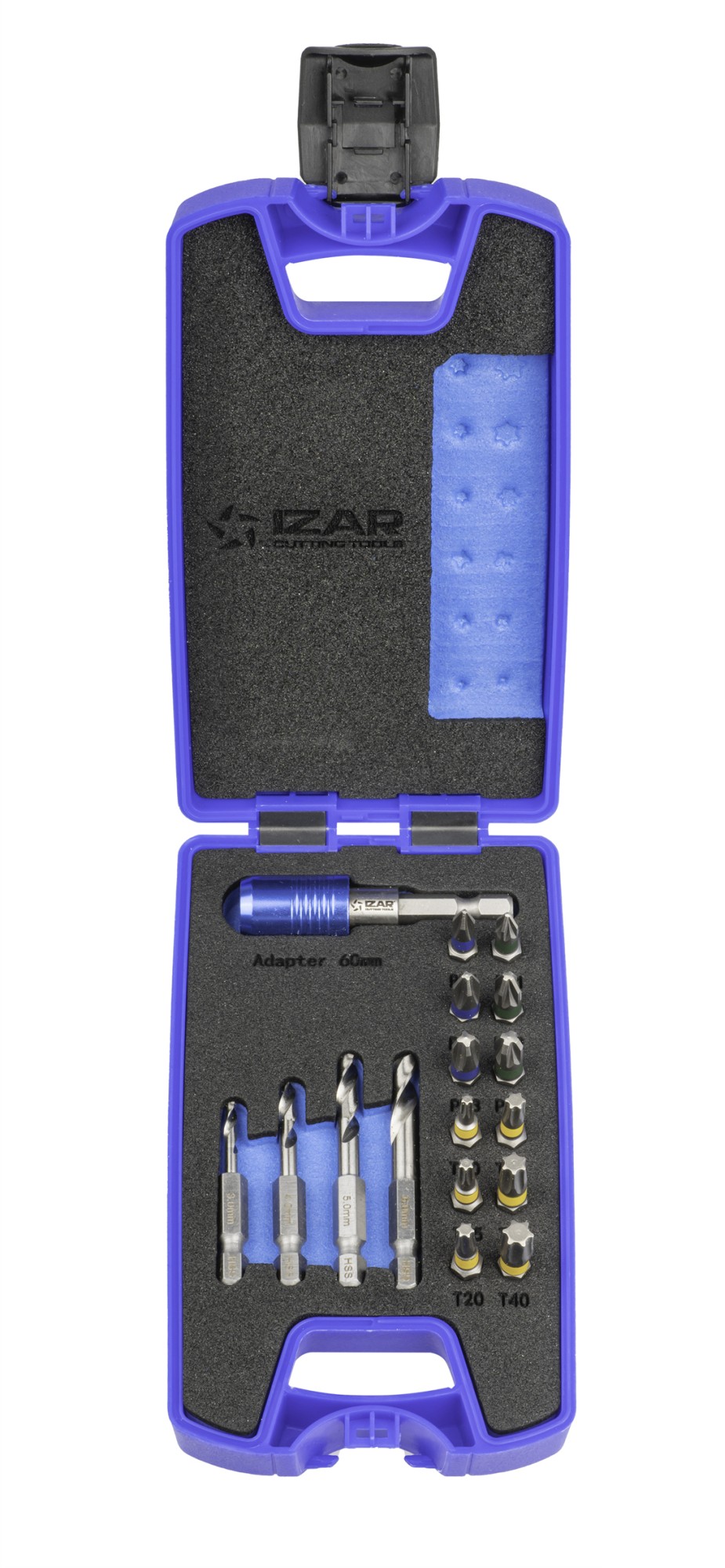 SET MIXTO  - 1461 - SET MIXTO BROCAS HEXAGONALES METAL + PUNTAS ATORNILLAR 17 PCS