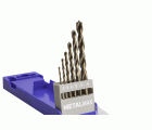 JUEGO BROCAS DIN338 6-UDS. - 1462 - 2-3-4-5-6-8 HSS Co (1022)