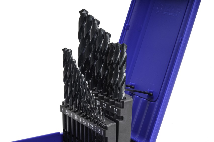 JUEGO BROCAS DIN338 19-UDS. - 1466 - 1-10X0,50 HSS (1010)