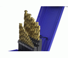 JUEGO BROCAS DIN338 19-UDS. - 1466 - 1-10X0,50 HSS+TIN (1010) - TIN