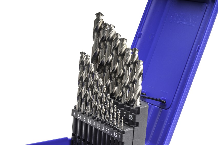 JUEGO BROCAS DIN338 19-UDS. - 1466 - 1-10X0,50 HSS SPLIT POINT C (1013)