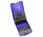 JUEGO BROCAS DIN338 19-UDS. - 1466 - 1-10X0,50 HSS Co (1032)