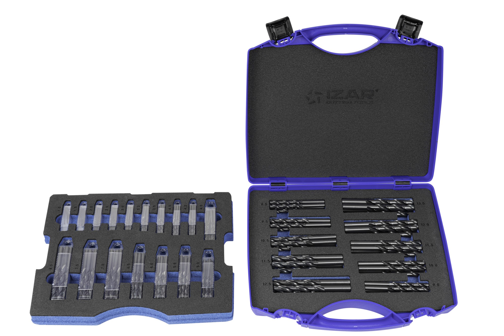 MALETIN BROCAS DIN338N - 1470 - 1-13X0,50 +3,3 +4,2 HSS (220 UDS. 1010)