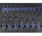 MALETIN BROCAS DIN338N - 1470 - 1-13X0,50 +3,3 +4,2 HSS (220 UDS. 1010)