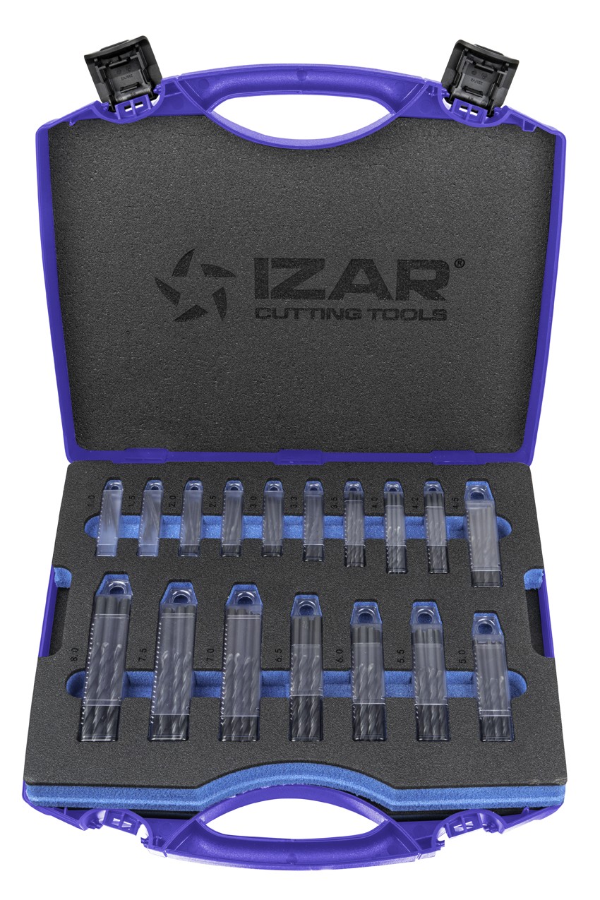 MALETIN BROCAS DIN338N - 1470 - 1-13X0,50 +3,3 +4,2 HSS (220 UDS. 1010)