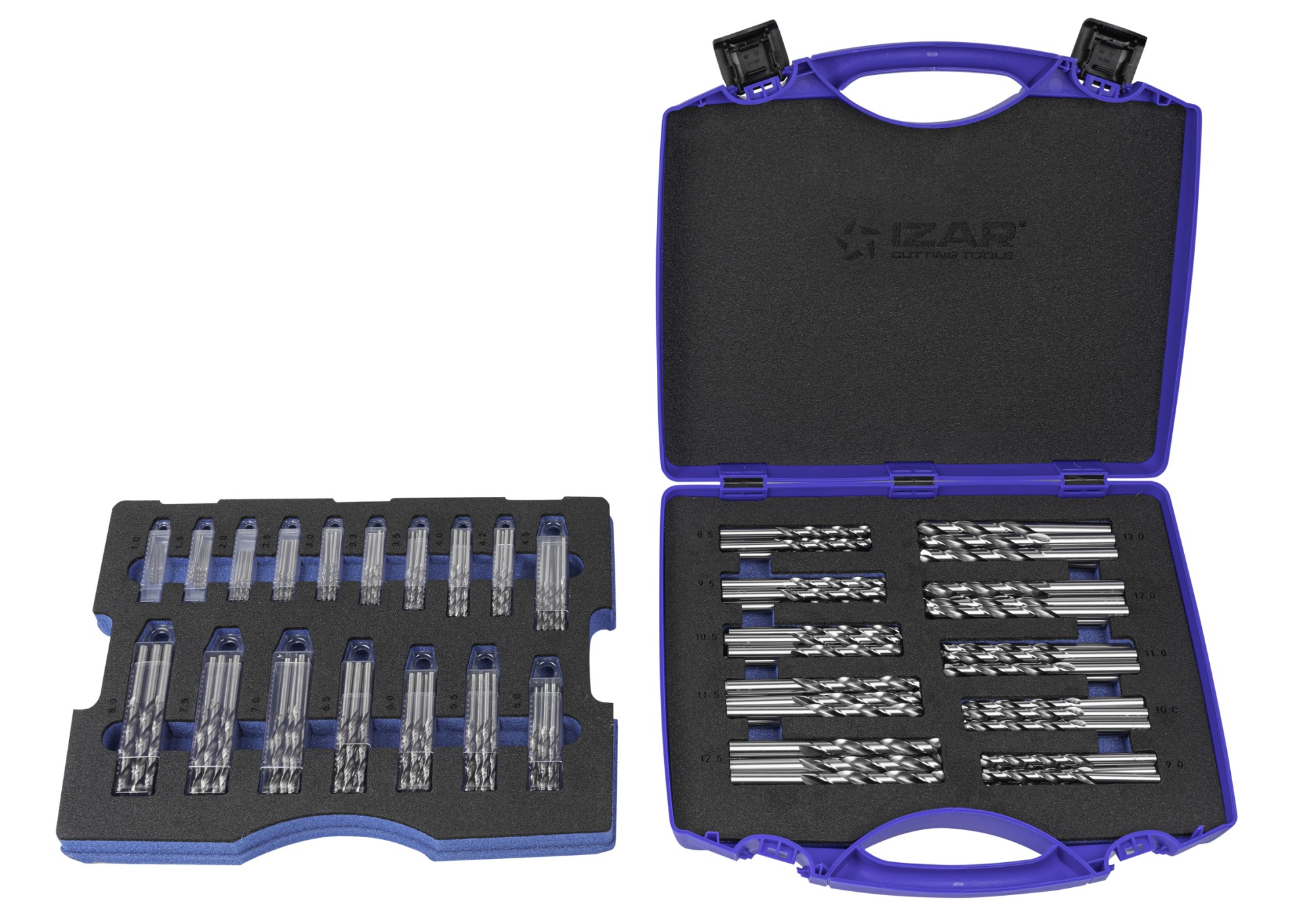 MALETIN BROCAS DIN338N - 1470 - 1-13X0,50 +3,3 +4,2 HSS (220 UDS. 1013)