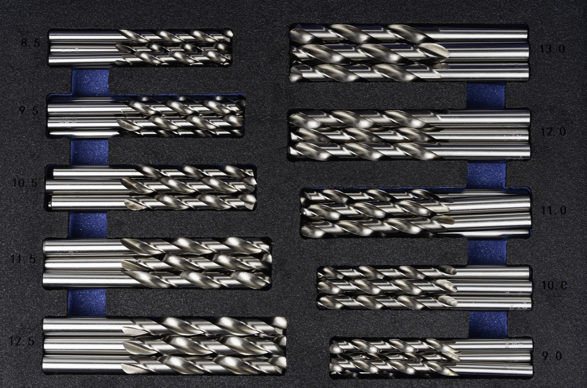 MALETIN BROCAS DIN338N - 1470 - 1-13X0,50 +3,3 +4,2 HSS (220 UDS. 1013)