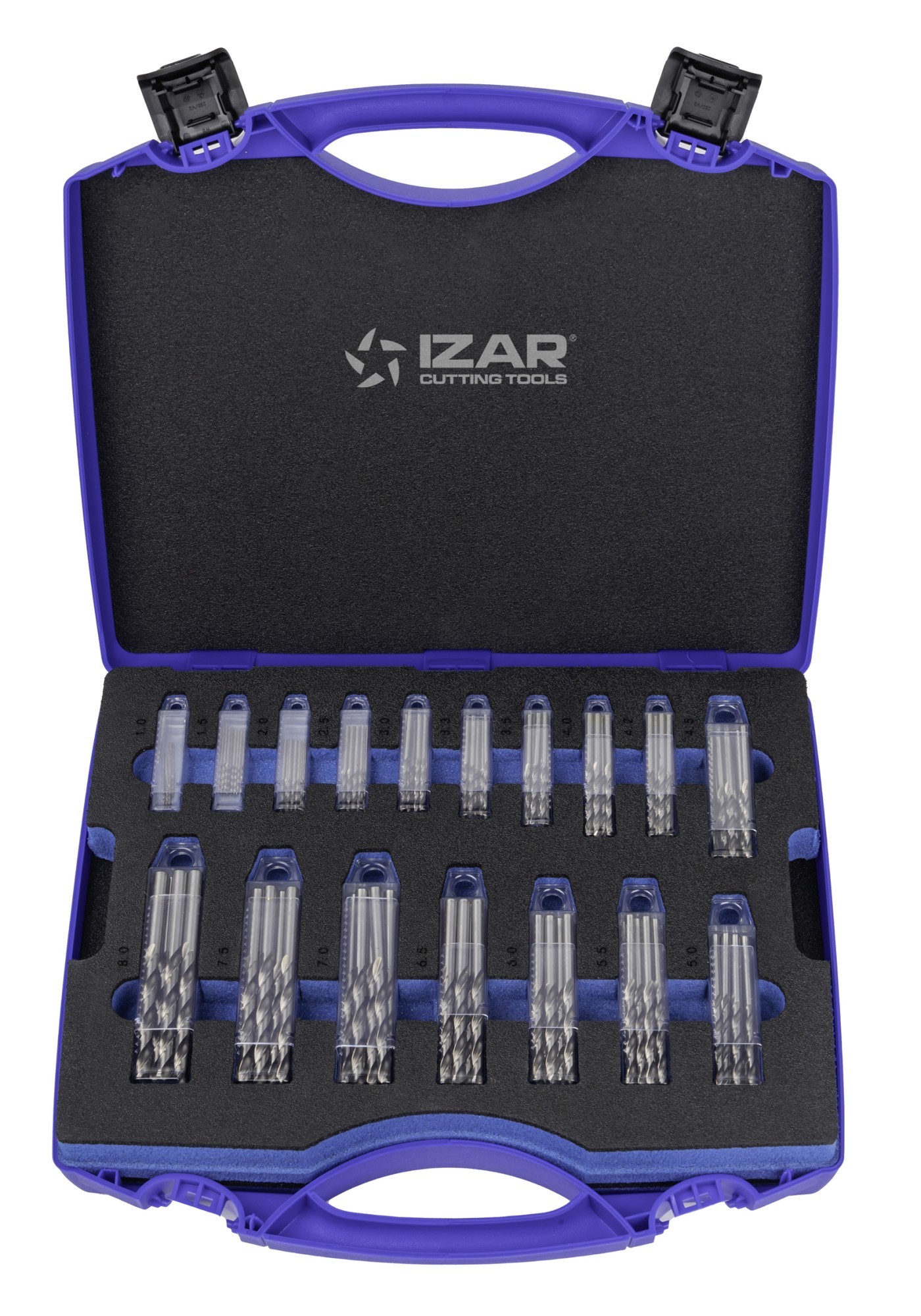 MALETIN BROCAS DIN338N - 1470 - 1-13X0,50 +3,3 +4,2 HSS (220 UDS. 1013)