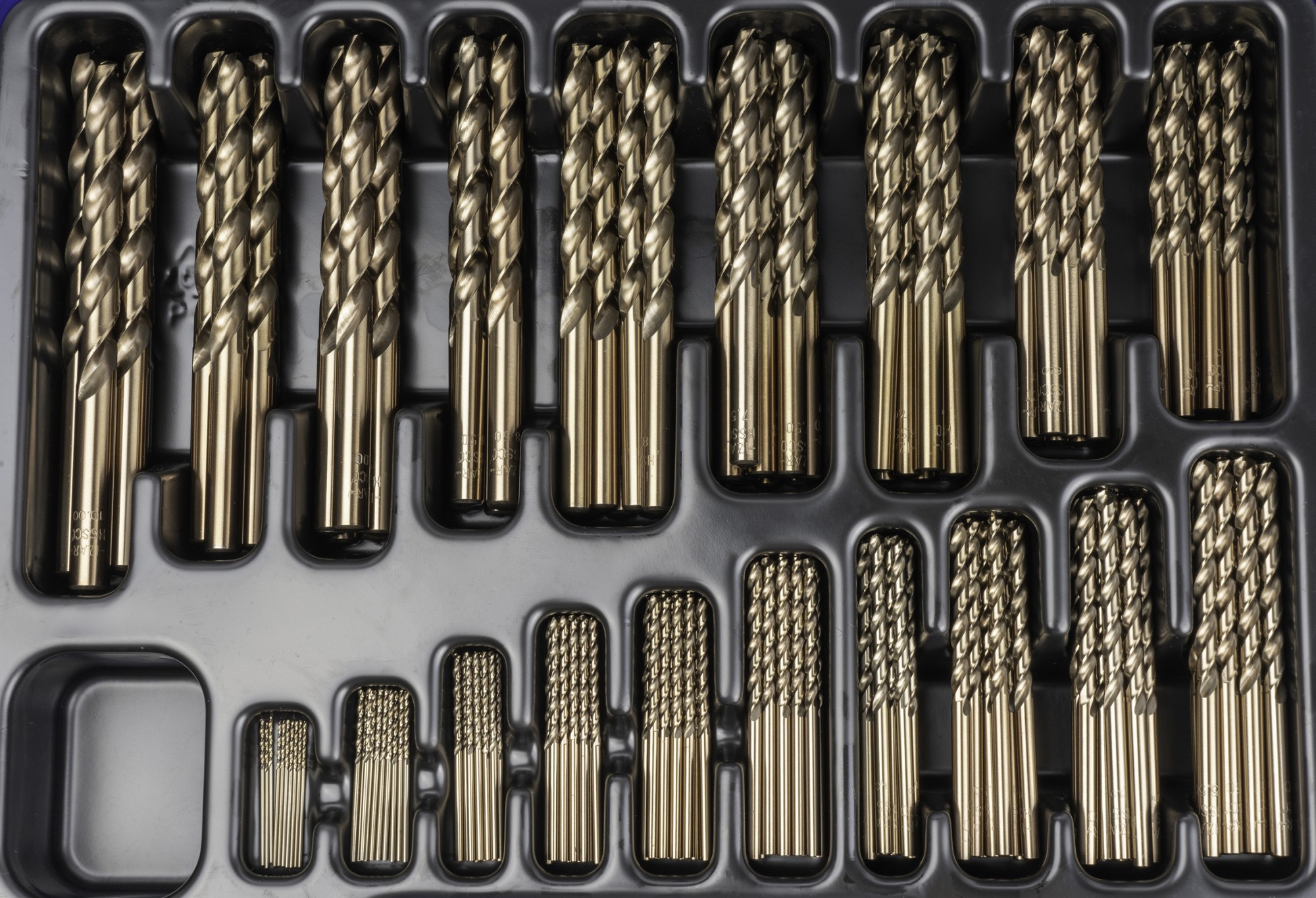 MALETIN BROCAS DIN338N - 1470 - 1-10X0,50 HSSE (170 UDS. 1016)