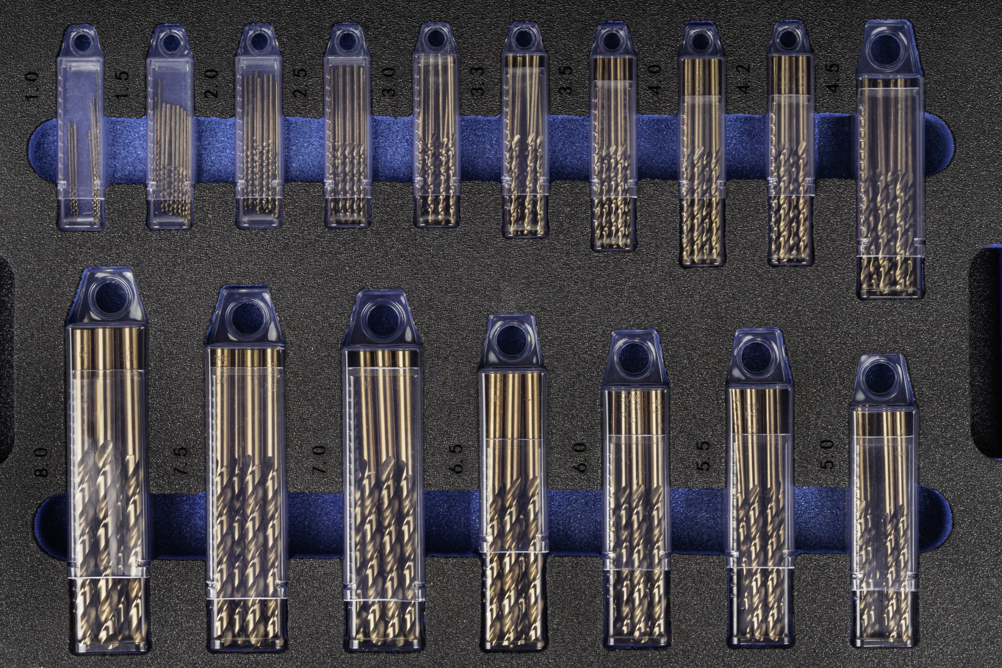 MALETIN BROCAS DIN338N - 1470 - 1-13X0,50 +3,3 +4,2 HSSE (220 UDS. 1016)