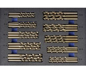 MALETIN BROCAS DIN338N - 1470 - 1-13X0,50 +3,3 +4,2 HSSE (220 UDS. 1016)