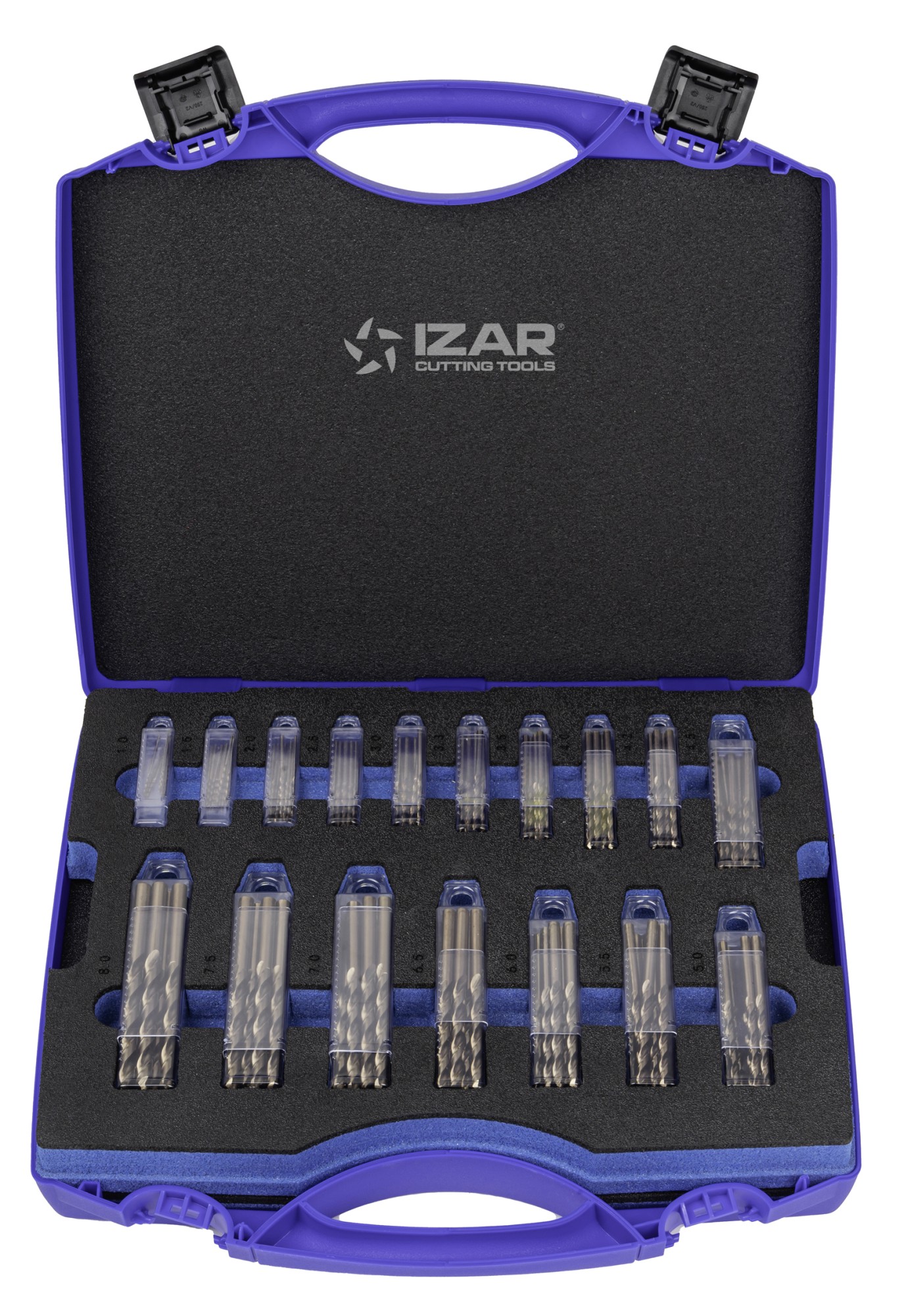 MALETIN BROCAS DIN338N - 1470 - 1-13X0,50 +3,3 +4,2 HSSE (220 UDS. 1016)