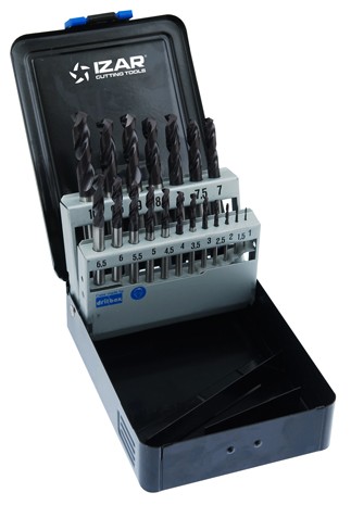 JUEGO BROCAS DIN1897N 19-UDS. - 1476 - 1-10X0,50 HSSE+TIALSIN (1056) - TIALSIN